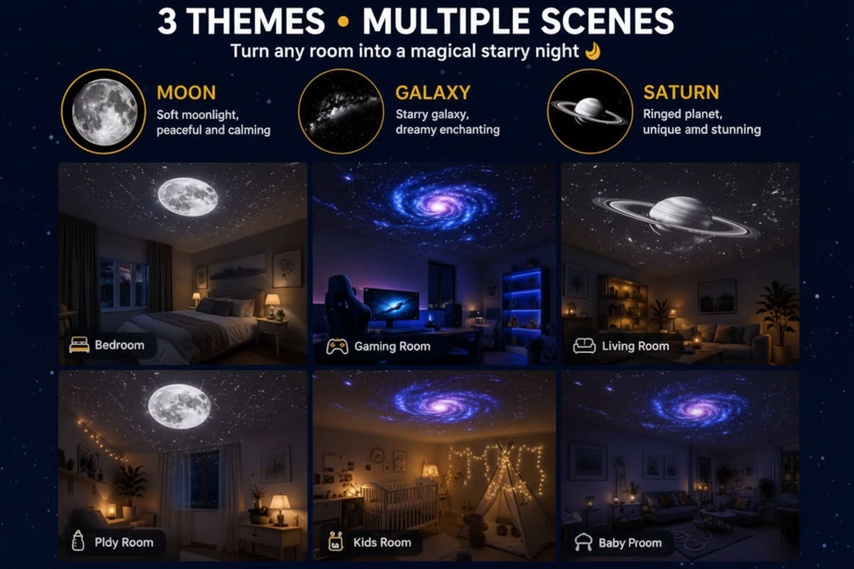 DreamGlow — 3 Themes Feature Grid